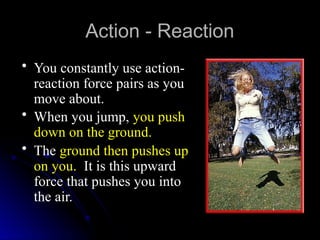 Understanding Newton’s Third Law of Motion: Action and Reaction Forces ...