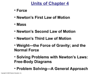 Newtons Law of motion examples, physics one | PPT