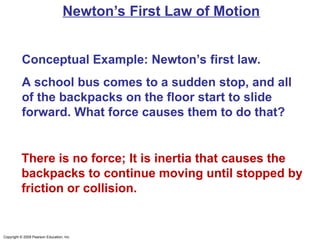 Starting Motion Examples Newtons Law of motion examples, physics one | PPT