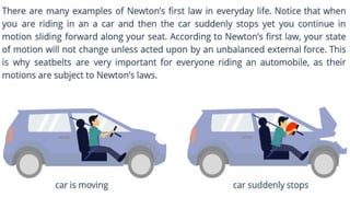 Newton's law of motion (2) | PPTX