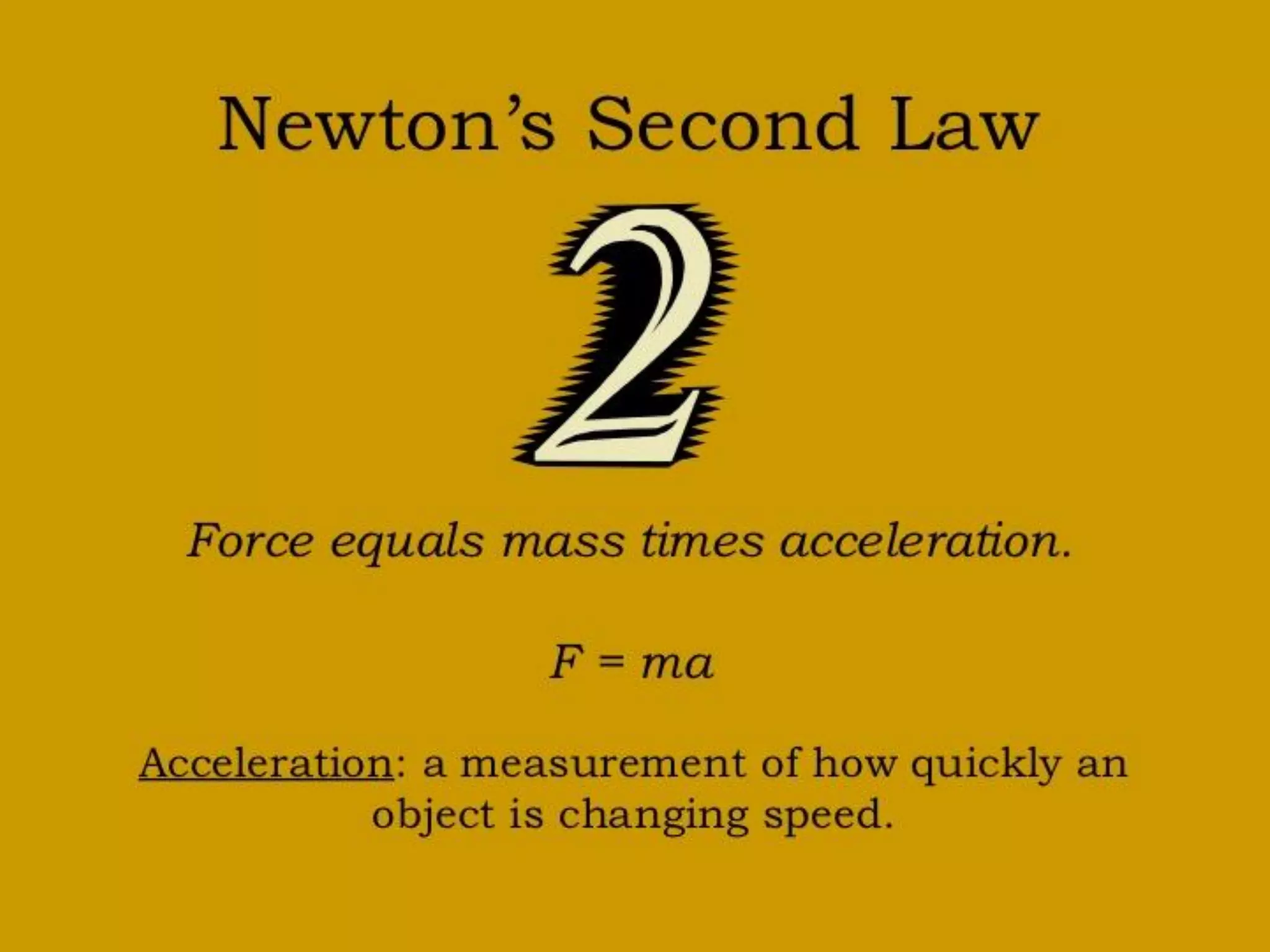 Newtons law of motion ~ II sem ~ m sc bioinformatics