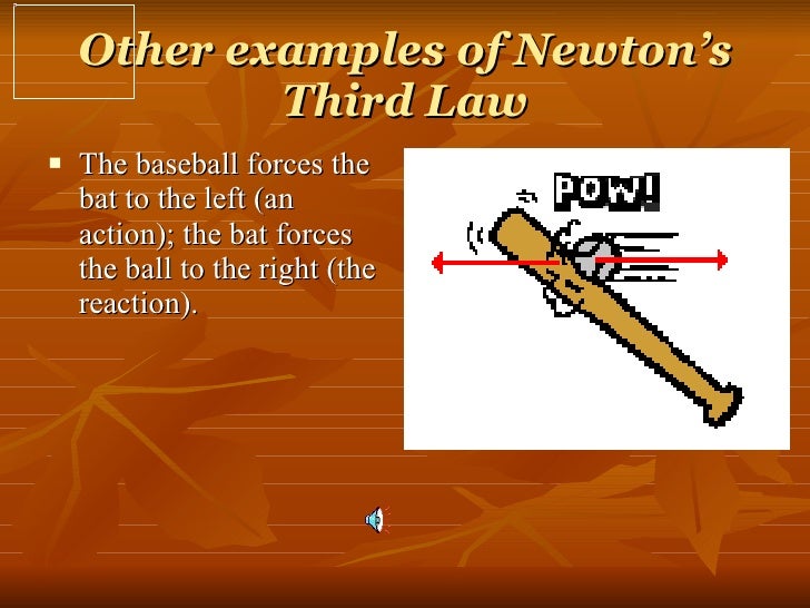 examples of newton s laws of motion