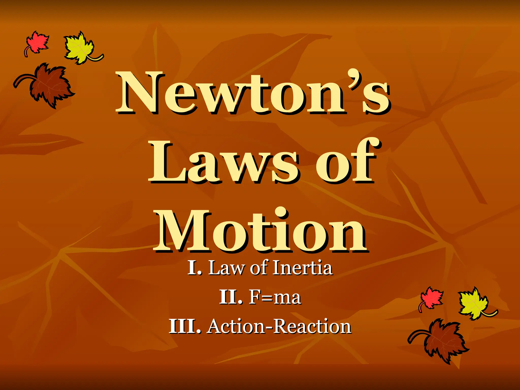 Comprehensive Overview of Newton's Laws of Motion and Their Real-World ...