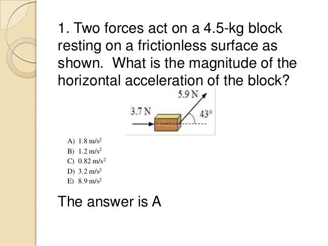 Newton’s second law problems solving strategies 12 march 2013(2)