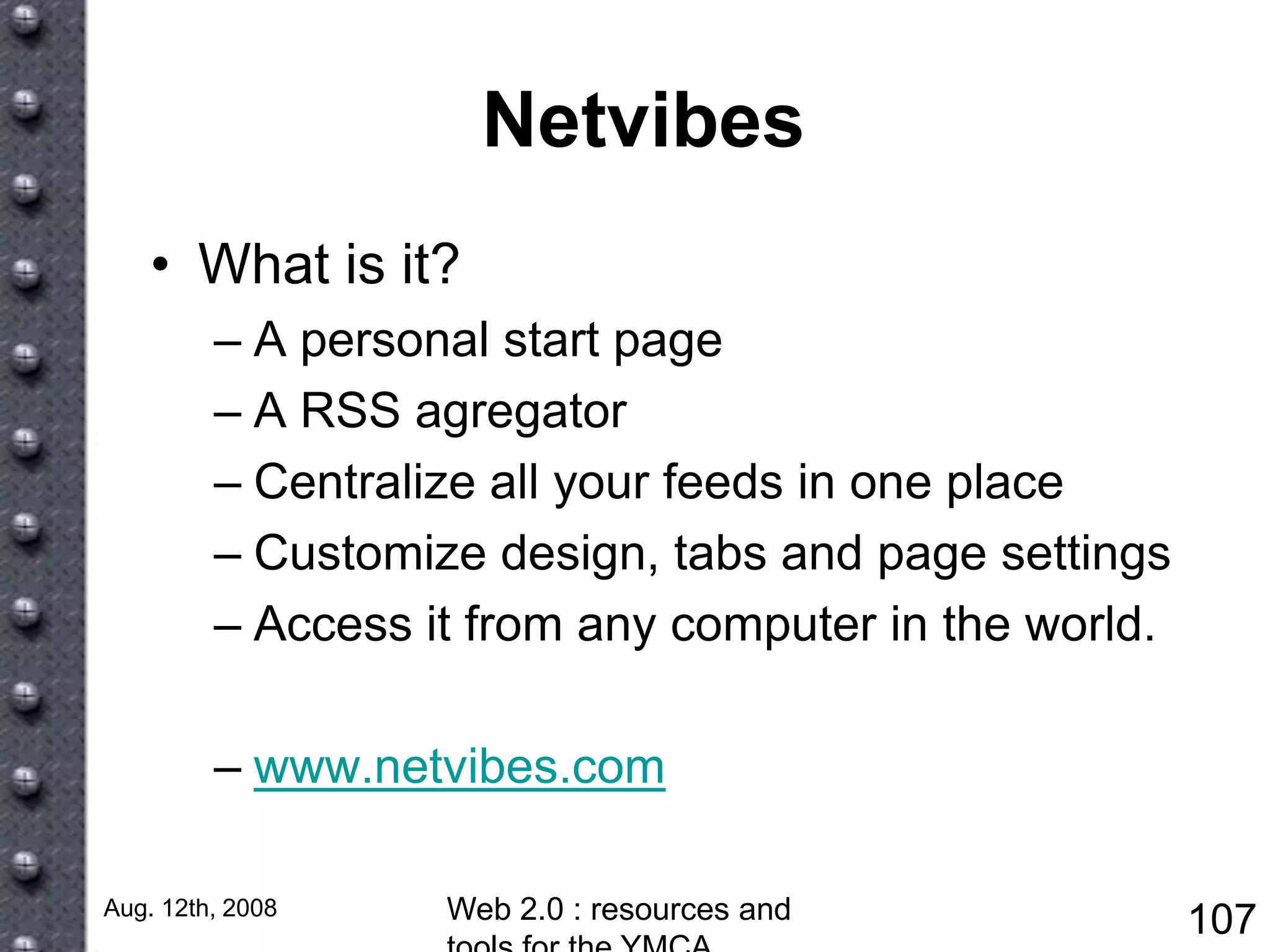 New Tools For A New World Vv5