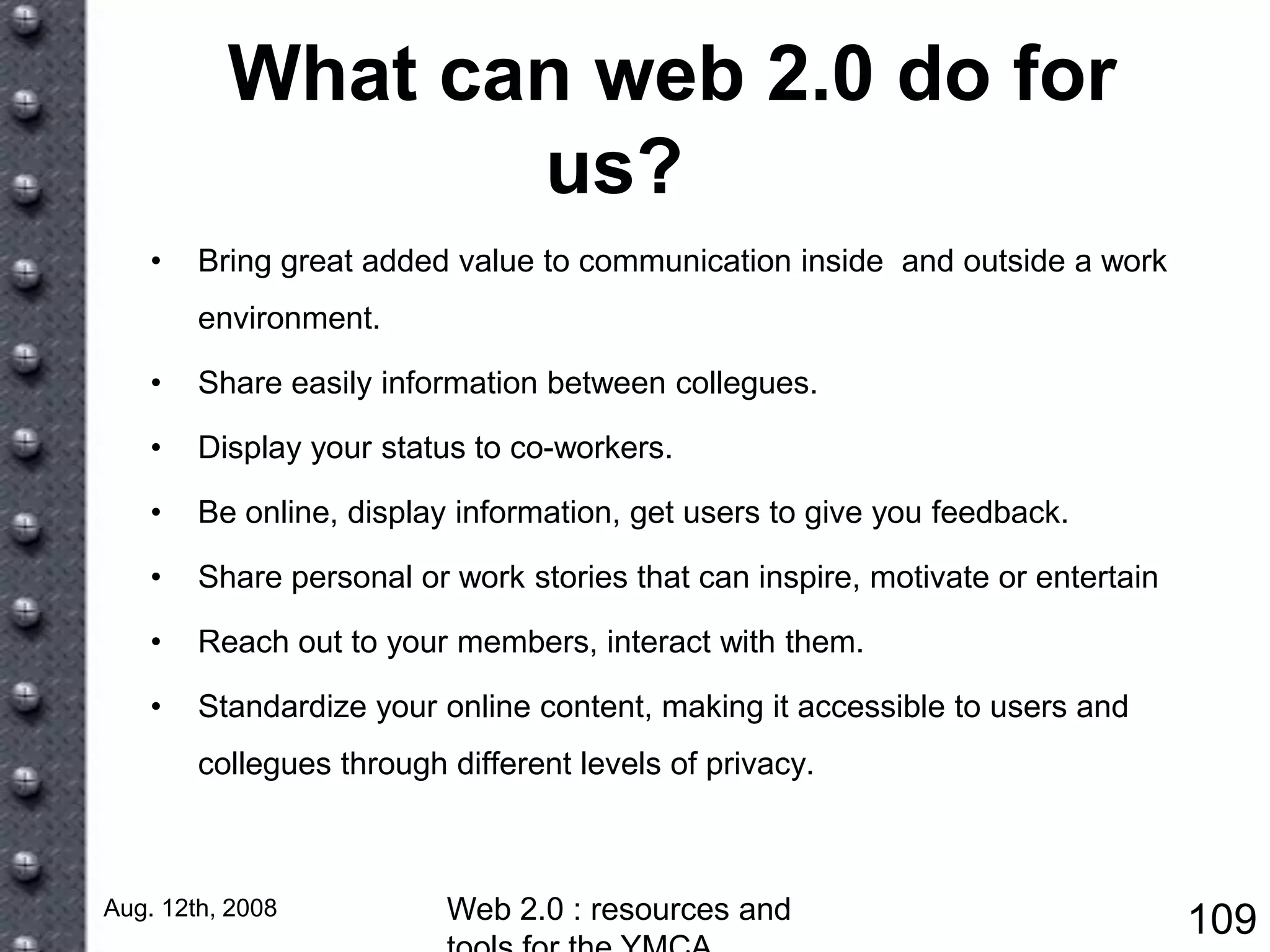 New Tools For A New World Vv5