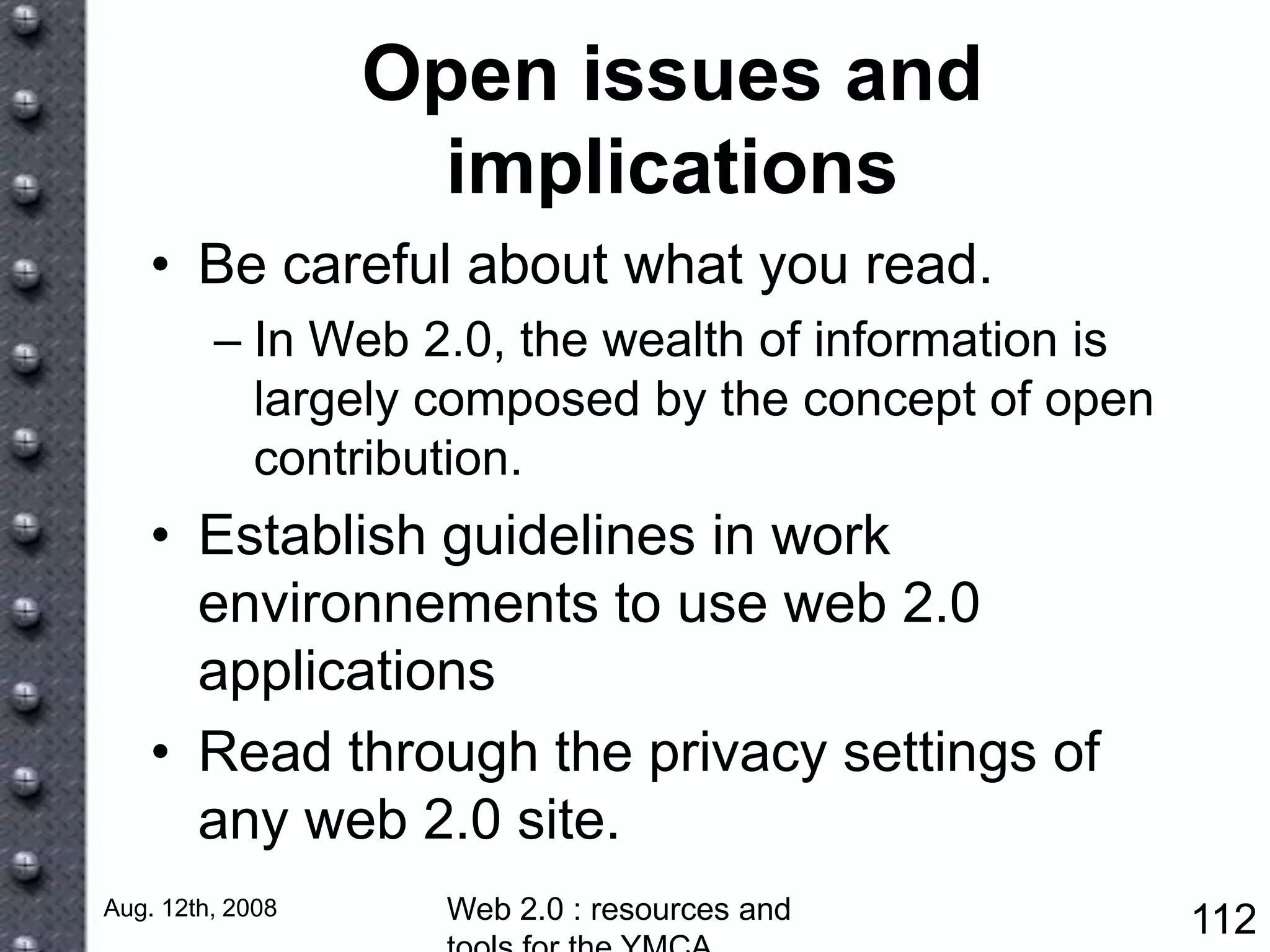 New Tools For A New World Vv5