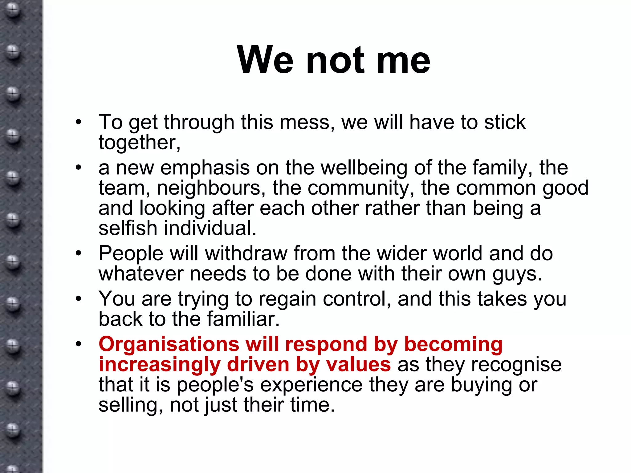 New Tools For A New World Vv5