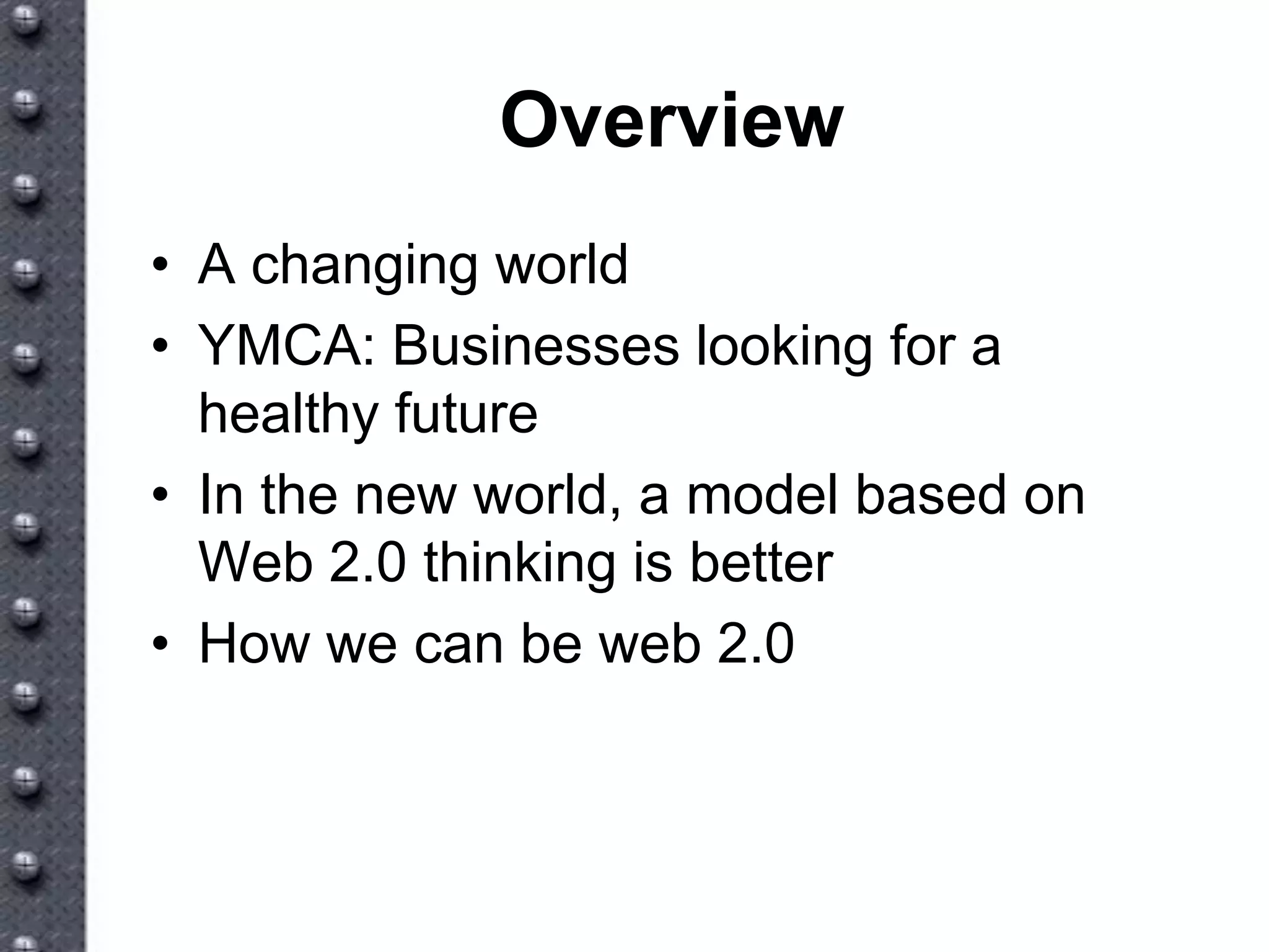 New Tools For A New World Vv5