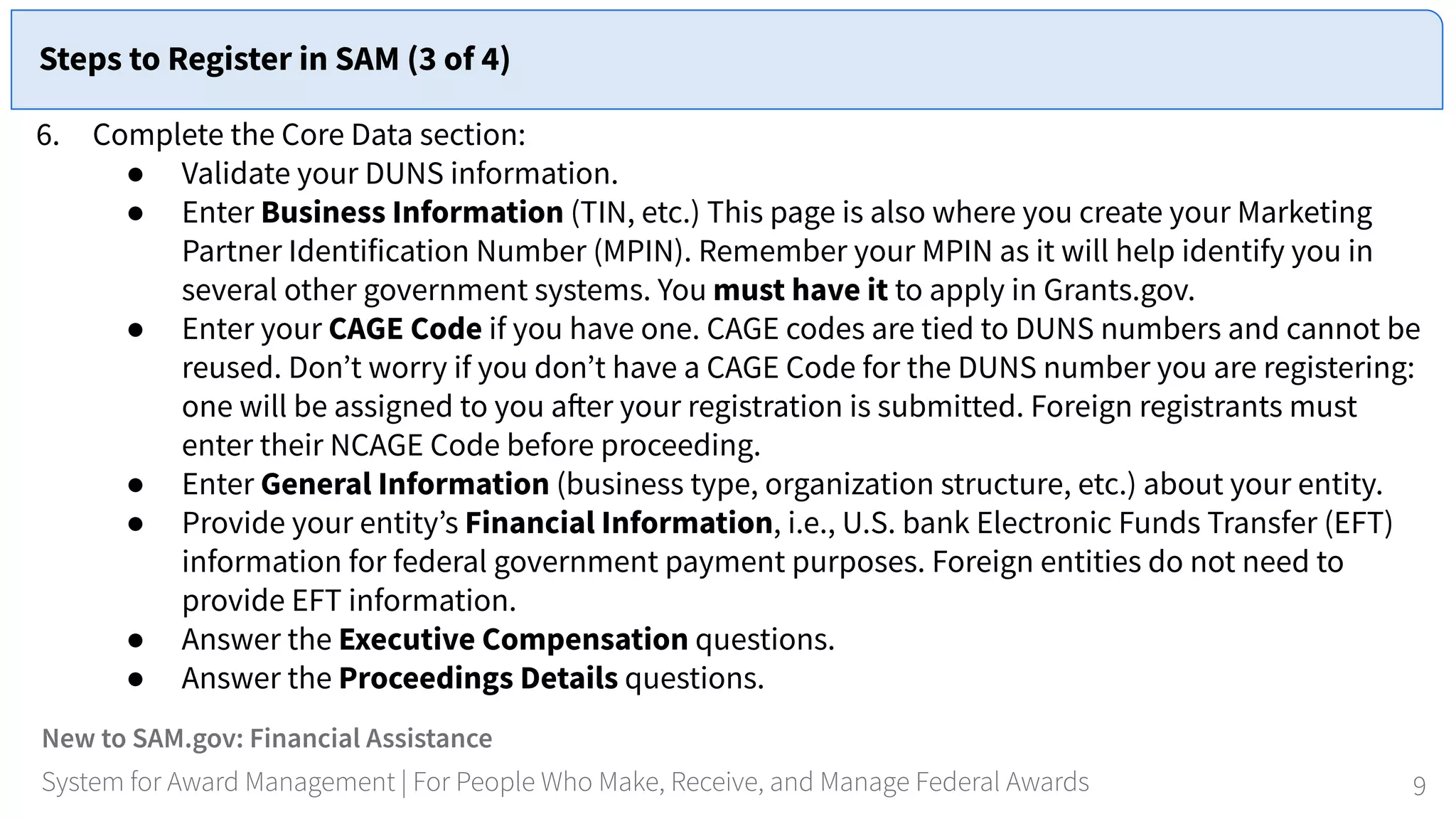 SAM.gov Quick Overview | PDF