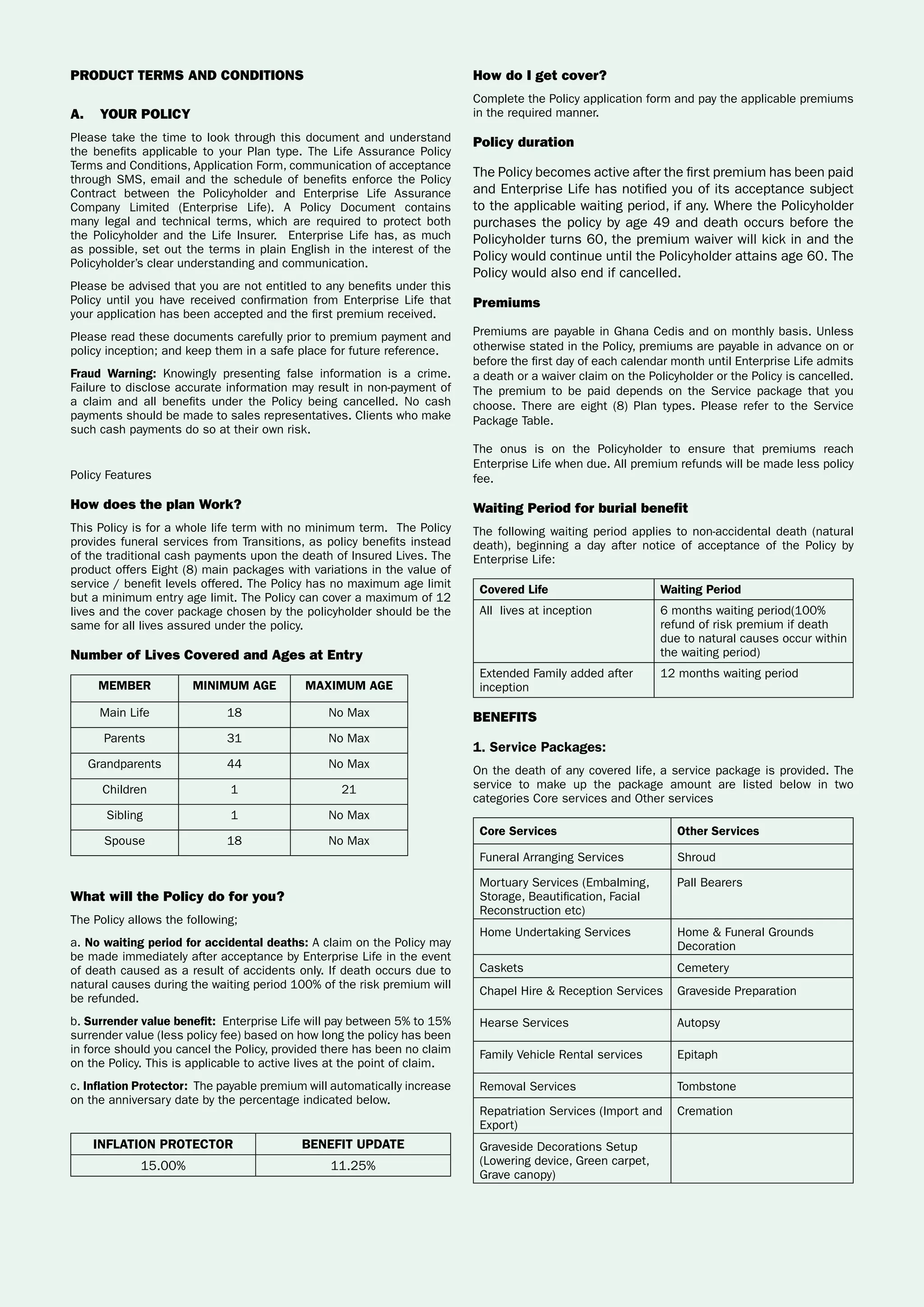 New transition policy | PDF