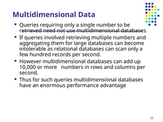 Comprehensive Overview of Multi-Dimensional Databases and OLAP ...