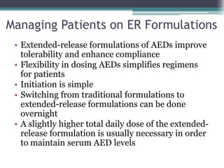 New Trends in Epilepsy Management | PPTX
