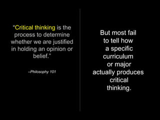 The New Trivium: How to Turn a Liberal Arts Education Into Gold