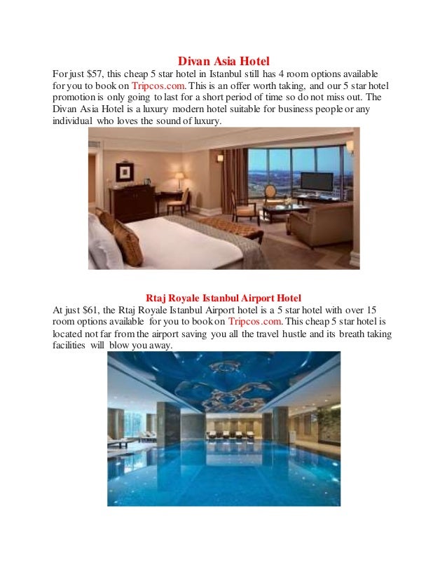 CHEAPEST 5 STAR HOTELS IN TURKEY