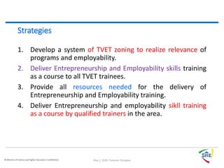 New TVET Policy & Strategy | PPT