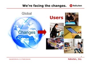 We’re facing the changes.

 Global
                Users


Changes




                             2
 