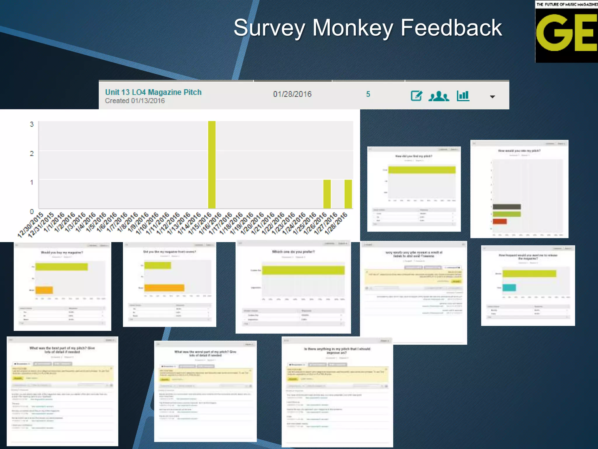 Survey Monkey Feedback
 