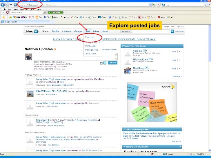 linkedin job search