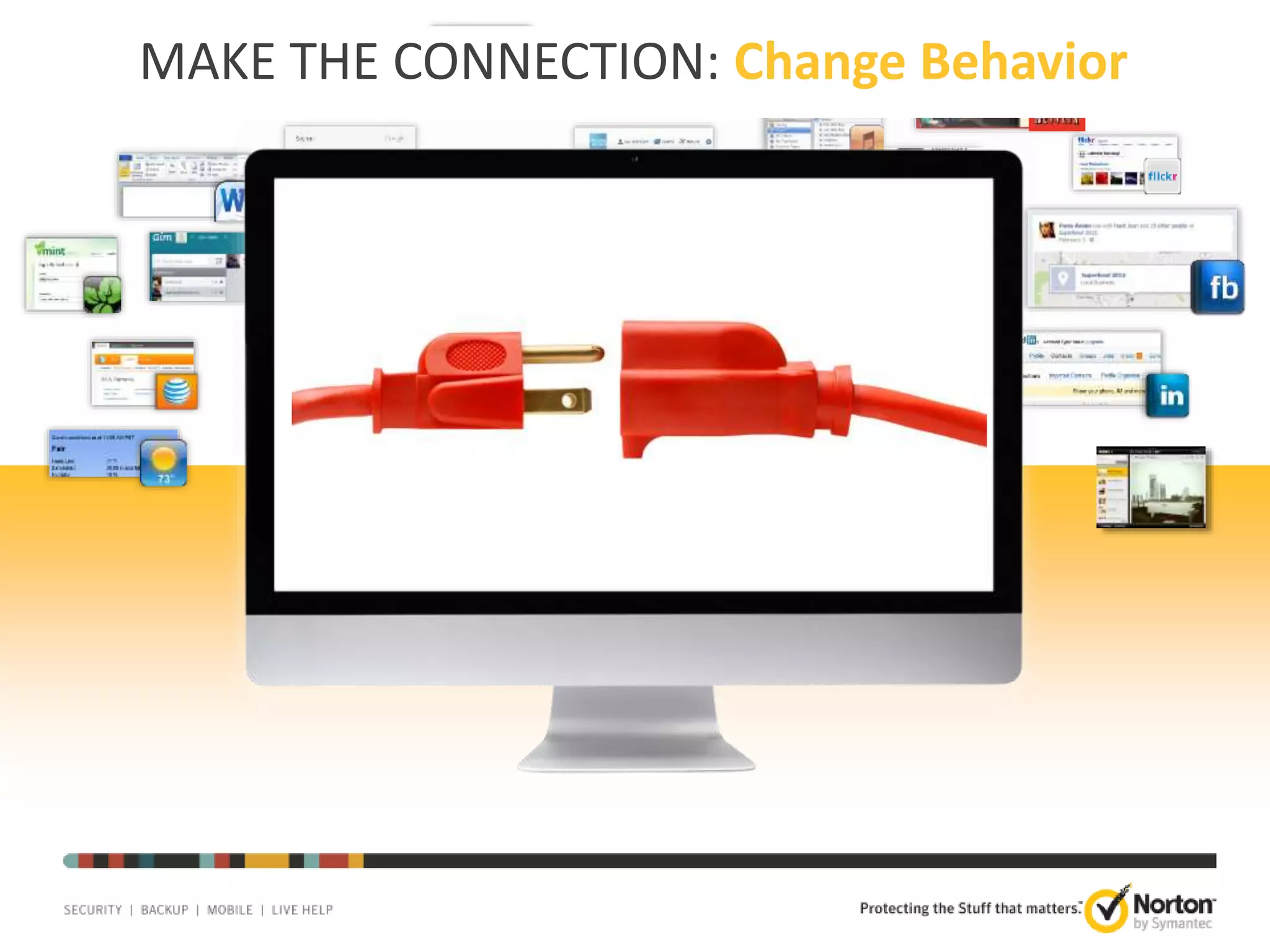 MAKE THE CONNECTION: Change Behavior

23

 