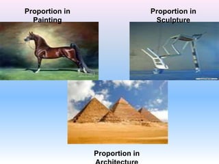 Visual Proportion humanities principle of visual art | PPTX