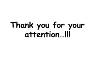 Thank you for your
attention…!!!
 