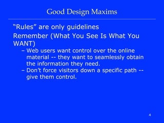 Fundamentals of Web Design | Chandan Chakraborty | PPT