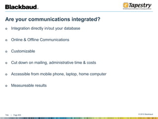What’s New | Donor Login
