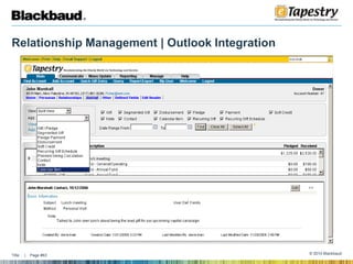 Relationship Management | Outlook Integration 
