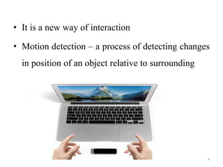 Leap Motion seminar presentation ppt | PPTX