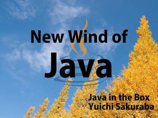New Wind of Java