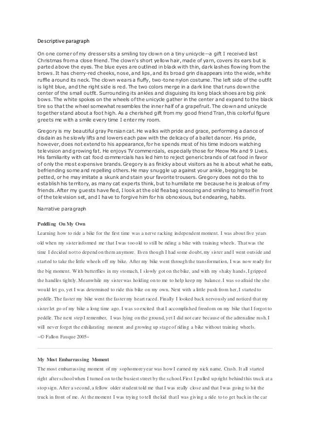 can you give me a descriptive essay about a clown? | Yahoo Answers clown descriptive paragraph