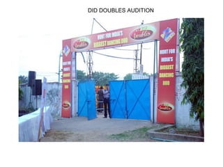 DID DOUBLES AUDITION  