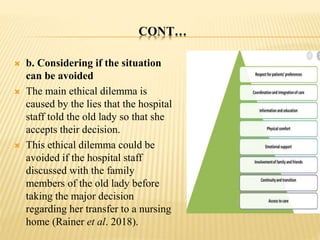ETHICAL CASE STUDY PRESENTATION | PPTX