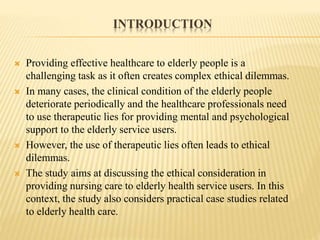 ETHICAL CASE STUDY PRESENTATION | PPTX