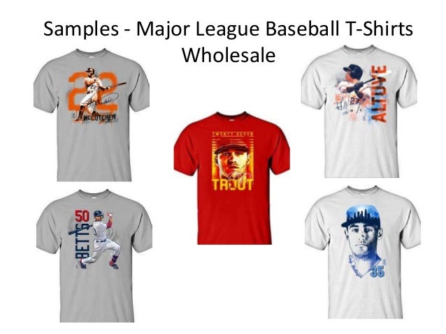 mlb t shirts wholesale
