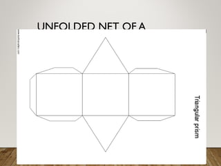 Nonagonal Pyramid Net Comprehensive Guide to Surface Area and Volume of 3D Shapes | PPT