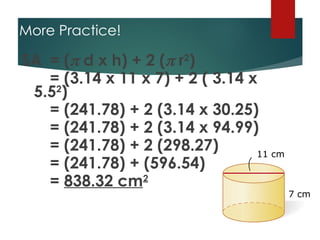 Comprehensive Guide to Surface Area and Volume of 3D Shapes | PPT