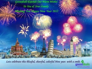 Happy New Year 2015 Wishes from goosedeals.com