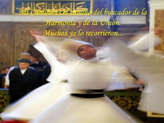 Mi Camino es el camino del buscador de la
Harmonía y de la Unión.
Muchos ya lo recorrieron...
 