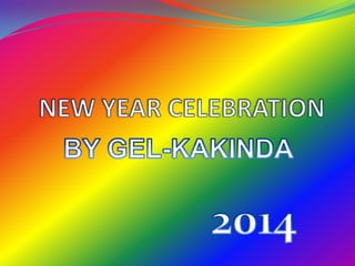 New year celebration 2014 