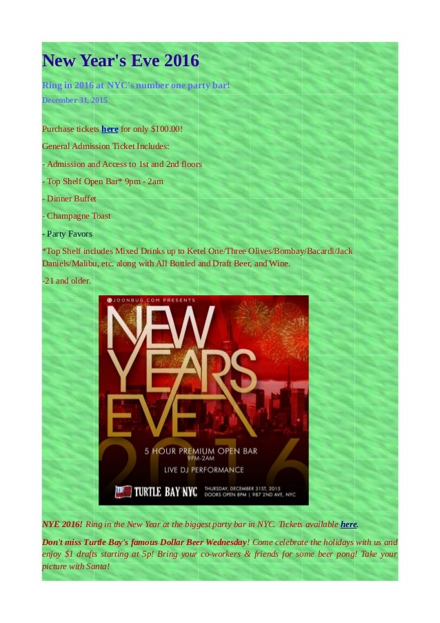 1 New Year Eve Party Celebration
