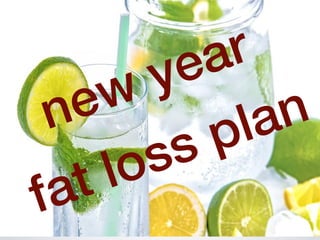 new year
fat loss plan
 