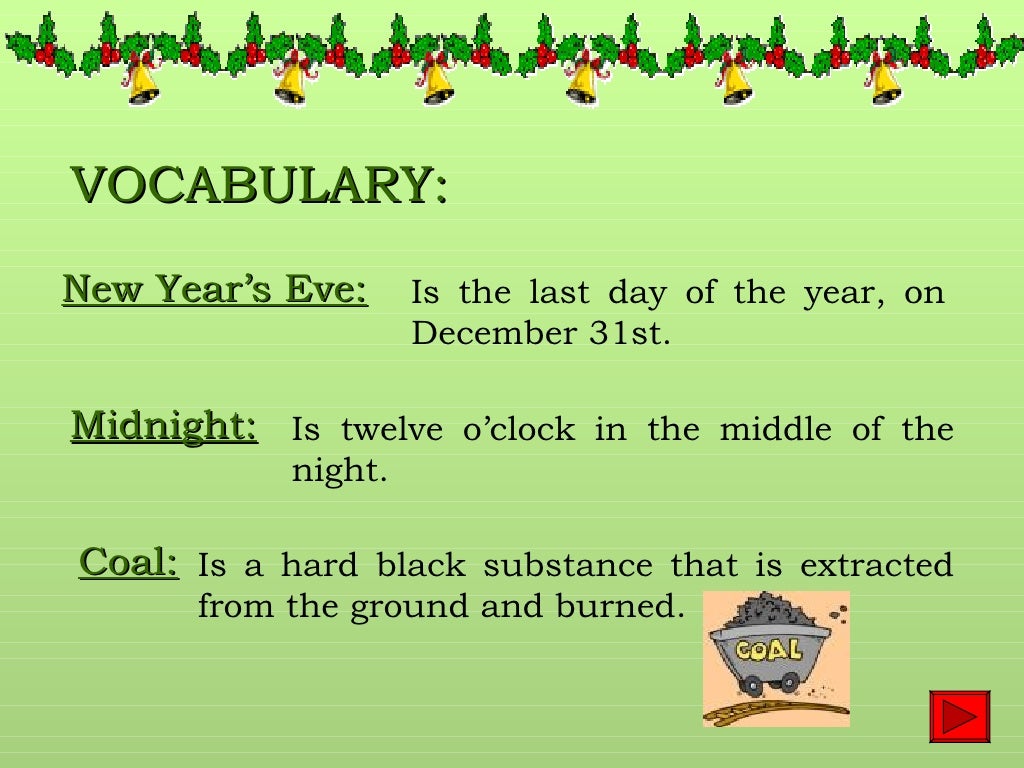 New year festivities