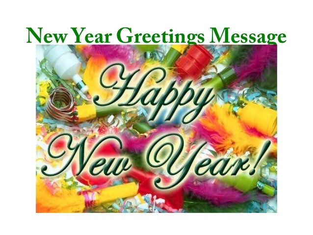 New Year Greetings Message