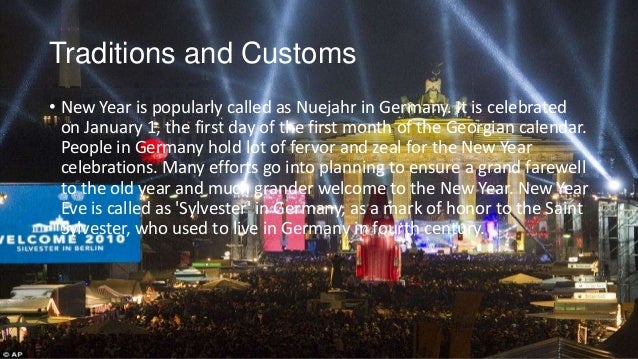 New year in germany