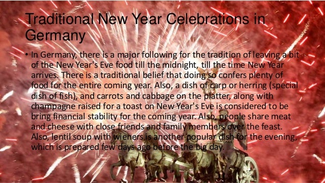 New year in germany