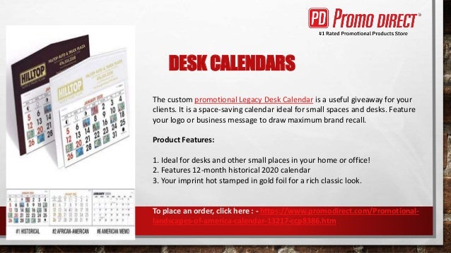 Preparing For 2020 Promotions With The Variety Of Calendars At Promo