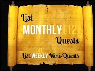 8 Ways to Gamify Your New Year's Resolution