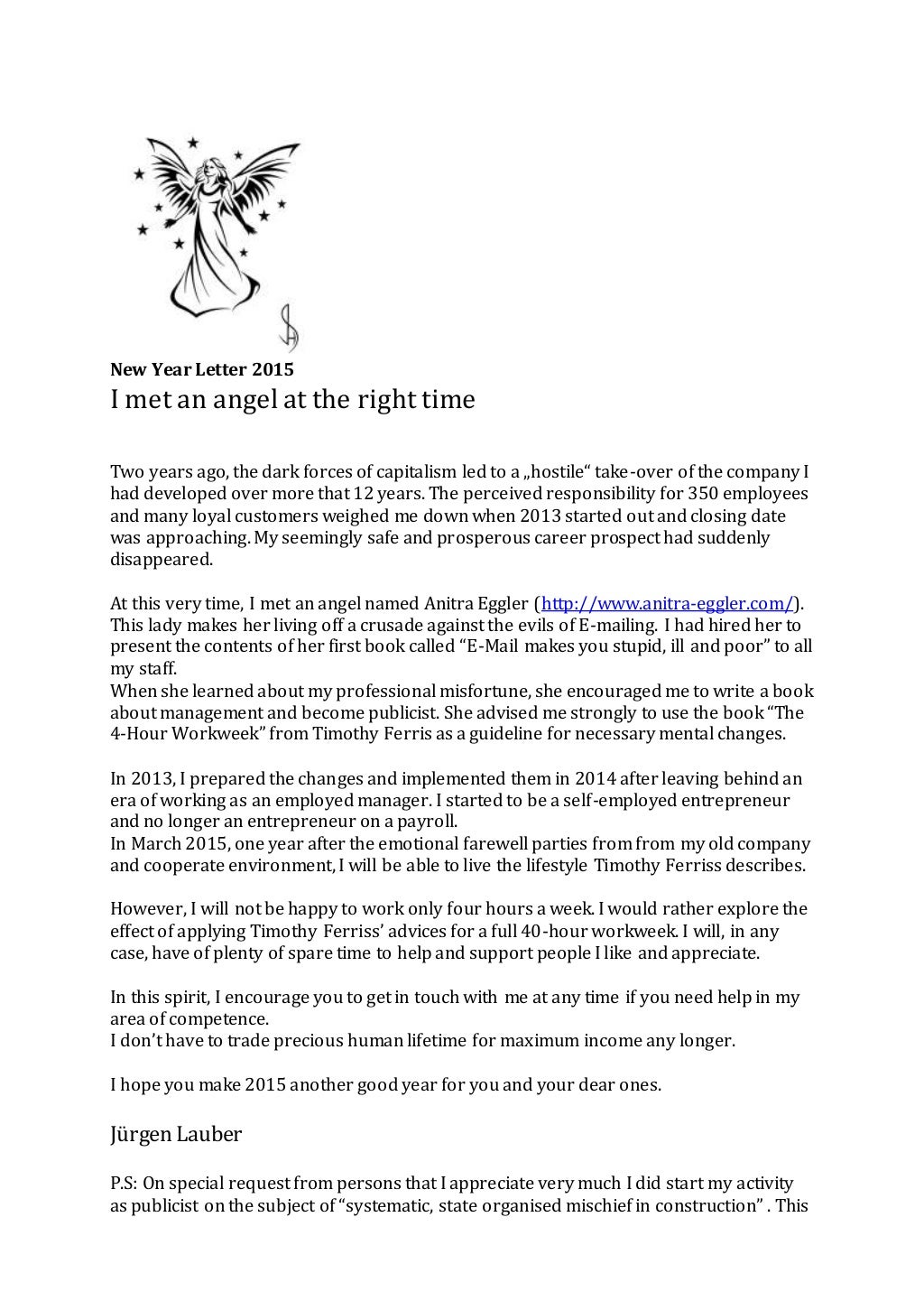 New Year Letter 2015 slideshare